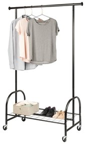 Profi fekete fém ruhatartó - Wenko