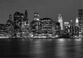 Stílusos Dekoratív fotótapéta Flizelin Éjszakai metropolisz 208x146 Ragasztó