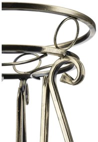 Virágállvány 37x29 cm arany