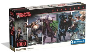 Dungeons &amp; Dragons Blades 1000 db-os panorama Compact puzzle Clementoni