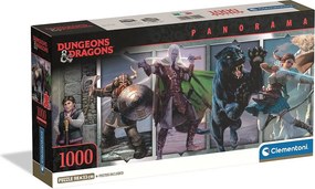 Dungeons & Dragons Blades 1000 db-os panoráma Compact puzzle Clementoni