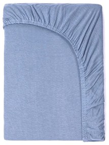 Kék pamut gumis gyereklepedő, 70 x 140/150 cm - Good Morning