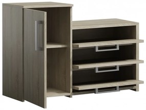 Odell Paris előszoba bútor, sonoma