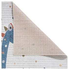 Kék-világosszürke gyerek szőnyeg 120x170 cm Vida Kids Dinosaur – Think Rugs