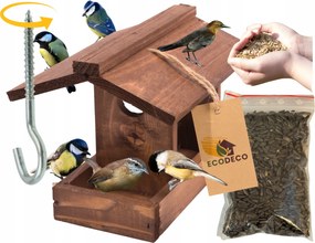 Madáretető bódé faház gabona lógó gyártó eledel