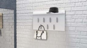 2F modern fogas, matt fehér