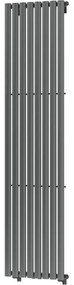 Mexen Oregon dekoratív radiátor 1800 x 480 mm, 805 W, antracit - W202-1800-490-00-66