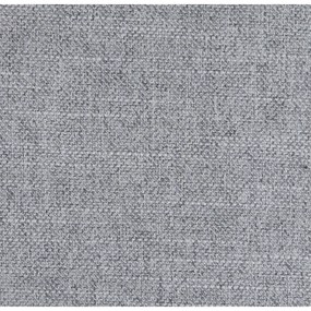 Világosszürke bársony füles fotel Vanessa – Støraa