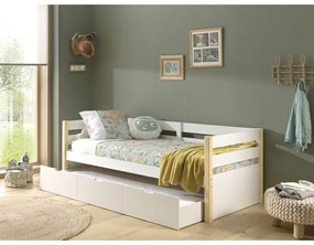 Fehér gyerekágy alatti fiók Margrit - Vipack