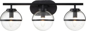 Hinkley Hollis HK-HOLLIS3-C-BK-BATH Fali lámpa 3x60W/E14 IP44