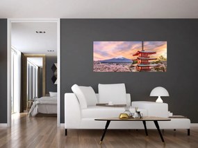 Kép - Fuji, Japán (120x50 cm)