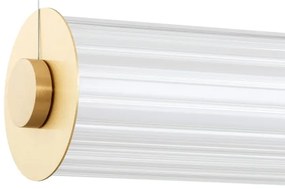 Argon 8624 - LED Csillár zsinóron HAMPTON LED/90W/230V 3000K 120 cm réz