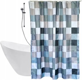 Textil zuhanyfüggöny ólomcsipkével 180 x 200 cm