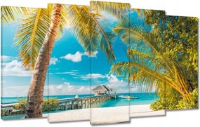 Vászonkép 100x60 Trópusok Tájkép Pálma