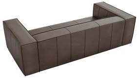 Barna bőr kanapé 227 cm Madame – Windsor &amp; Co Sofas