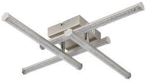 Globo 67346-24 - LED Mennyezeti lámpa KIRINA LED/24W/230V 4000K matt króm