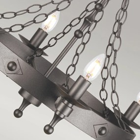 Elstead Lighting WARWICK WR6-GRAPHITE Csillár 6x60W/E14