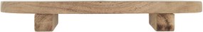 Kerek fa vágódeszka ACACIA WOOD lábakon 30 cm