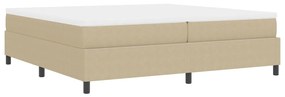 Boxspring Ágy matraccal Világos Zöld Szürke 200x200 cm Kordbársony Szövet