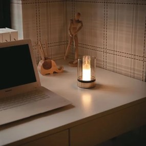 LED Újratölthető asztali lámpa LED/2W/5V 3000K réz