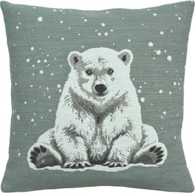 Arktos párnahuzat, négyzet 45x45 cm, kék róka - Sander