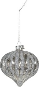 Karácsonyi dísz ezüst csepp patinával, Clayre &amp; Eef