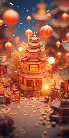 Poszter 50x100cm Világfesztiválok