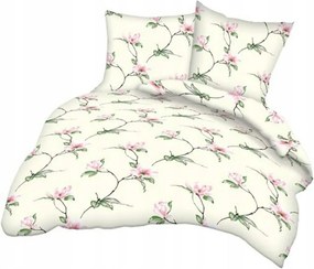 Fakéreg párnahuzat 40x40 krém rózsaszín magnólia kéreg