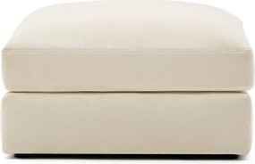 Bézs zsenília lábtartó Alea – Kave Home