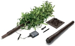 Aigostar - LED napelemes dekoráció 285 LED/3,8m IP65 meleg fehér oliva