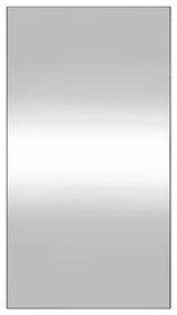 téglalap alakú üveg falitükör 50 x 100 cm