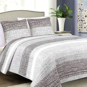 BRAIN grey ágytakaró 220x240cm