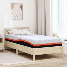 Matrac Fehér és Szürke 90 x 190 cm Hab