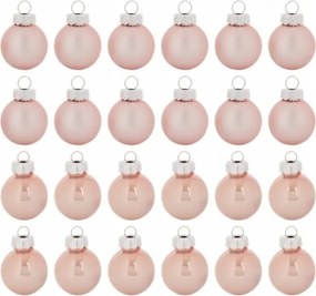 Üveg karácsonyfadíszek