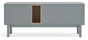 Kék-szürke TV-állvány 140x56 cm Corvo – Teulat