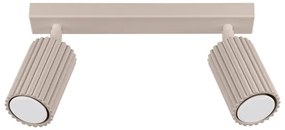 Brilagi - Spotlámpa CRESTO 2xGU10/10W/230V taupe