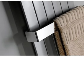 Sapho - Falra szerelhető törölközőtartó COLONNA 8x65 cm szálcsiszolt rozsdamentes acél
