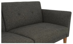 Szürke kinyitható kanapé 205 cm Regal - Novogratz