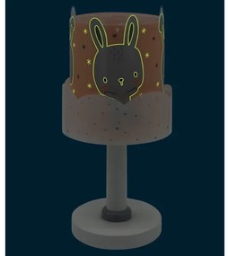 Dalber 61151S - Gyermeklámpa BUNNY 1xE14/40W/230V narancssárga