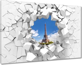 Vászonkép 60x40 Eiffel-torony