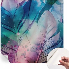 Fotótapéta Fali tapéta Hálószobába és Nappaliba Színes tollak 250x250 cm