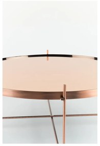 Cupid XXL rézszínű dohányzóasztal - Zuiver