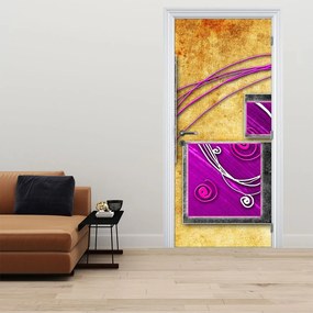 Fotótapéta ajtóra - Absztrakció (95x205cm)