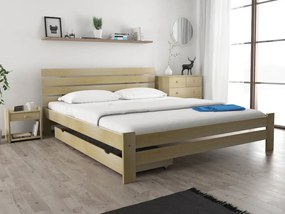 Magnat PARIS magasított ágy 180x200 cm, fenyőfa Ágyrács: Ágyrács nélkül, Matrac: Matrac nélkül