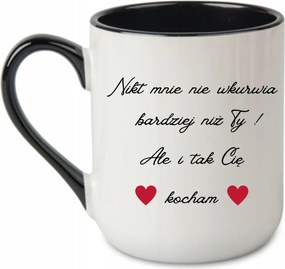 Bögre Senki sem idegesít jobban, mint te.. Valentin nap Fekete 330 coffee