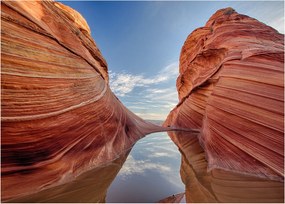 Kép - Vermilion Cliffs Arizona (üvegen) (70x50 cm)