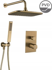 Falsík Alatti Zuhanyszett Arany Szálcsiszolt Laveo Tores Szett