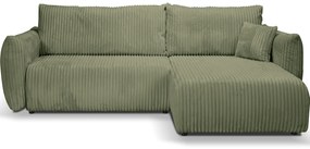 Sarok ülőgarnitúra Alondra (oliva) (J). 1097912
