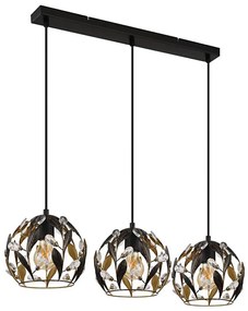 Globo 15759-3H - MIKA függőlámpa kábellel 3xE27/40W/230V