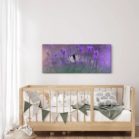 Kép - Pillangó a levendulán (120x50 cm)